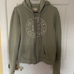 Hollister Zip Up Hoodie